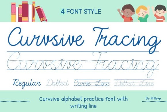 Curvsive Tracing Font